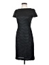 Akris Punto 100% Polyester Houndstooth Black Cocktail Dress Size 4 - photo 1