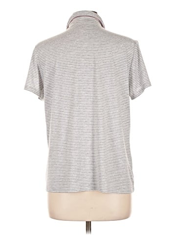 Rae Dunn Short Sleeve Button-Down Shirt (view 2)