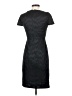 Akris Punto 100% Polyester Houndstooth Black Cocktail Dress Size 4 - photo 2