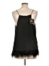 Amaryllis 100% Polyester Black Sleeveless Blouse Size L - photo 2