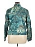 Coldwater Creek Print Teal Jacket Size XL - photo 2