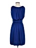 Express 100% Polyester Solid Blue Cocktail Dress Size S - photo 2