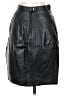 Comint 100% Leather Black Leather Skirt Size 5 - photo 2