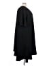 Catherines Solid Black Casual Dress Size 4X - photo 4