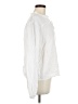 Aqua 100% Tencel White Long Sleeve Blouse Size M - photo 4