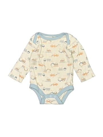 Chick Pea Long Sleeve Onesie (view 1)