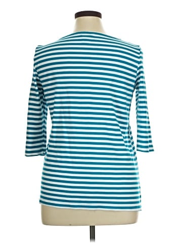 Lands' End 3/4 Sleeve Top (view 2)