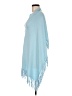Hannah Rose Blue Poncho One size - photo 5