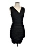 Unbranded 100% Polyester Stars Black Cocktail Dress Size L - photo 1