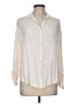 Lovestitch Polka Dots Ivory Long Sleeve Blouse Size M - photo 1