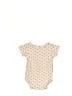Hb Polka Dots Tan Short Sleeve Onesie 18-24 MO / 24 MO - photo 2
