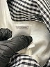 Anne Klein 100% Acetate Silver Coat Size 10 - photo 7