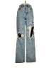 PacSun 100% Cotton Graphic Blue Jeans Size 24 waist - photo 1