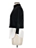 Theory Color Block Black 3/4 Sleeve Blouse Size M - photo 5