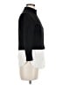Theory Color Block Black 3/4 Sleeve Blouse Size M - photo 4