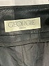 Georgie 100% Polyester Black Shorts Size L - photo 3