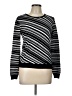 Worthington Stripes Black Pullover Sweater Size L - photo 1