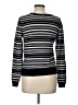 Worthington Stripes Black Pullover Sweater Size L - photo 2