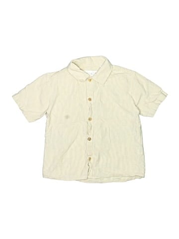 Zara Kids Short Sleeve Button-Down Shirt (view 1)