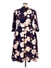 Unbranded 100% Polyester Floral Blue Casual Dress Size XXL - photo 2
