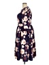Unbranded 100% Polyester Floral Blue Casual Dress Size XXL - photo 5
