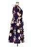 Unbranded 100% Polyester Floral Blue Casual Dress Size XXL - photo 4