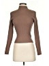 Happily Grey 100% Polyester Brown Long Sleeve Turtleneck Size S - photo 1