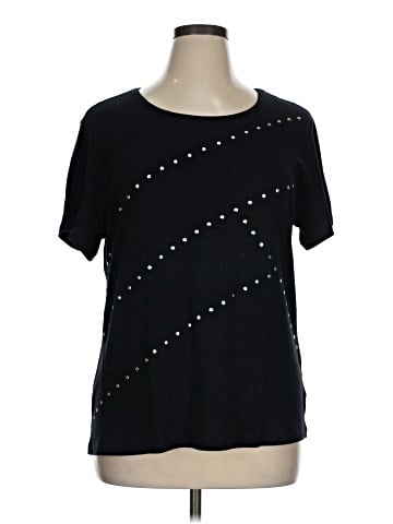 Karen Scott Short Sleeve Top (view 1)
