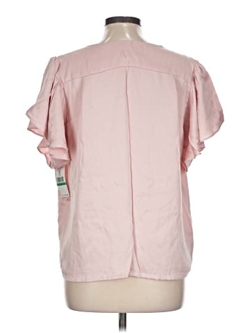 Karen Kane Short Sleeve Blouse (view 2)