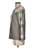 Staccato Plaid Gray Pullover Sweater Size S - photo 5
