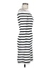 Theory Stripes White Casual Dress Size M - photo 4
