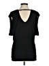 Theory Black Short Sleeve Top Size M - photo 2