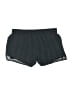 Asics Chevron-herringbone Gray Black Athletic Shorts Size XS - photo 1