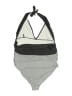 Unbranded Chevron-herringbone Gray Black One Piece Swimsuit Size XXL - photo 2