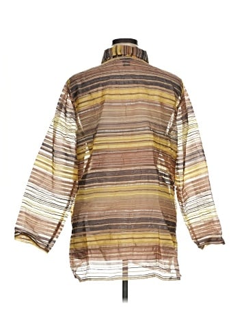 The Limited 3/4 Sleeve Button-Down Shirt (view 2)