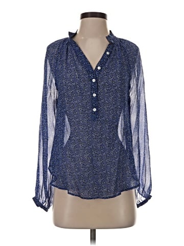Yumi Kim Long Sleeve Silk Top (view 1)