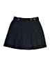 Chaps 100% Polyester Solid Blue Skirt Size 8 - photo 1