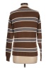 Brandy Melville Stripes Brown Pullover Sweater Size L (estimated) - photo 2