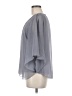 Express 100% Polyester Gray 3/4 Sleeve Blouse Size M - photo 5