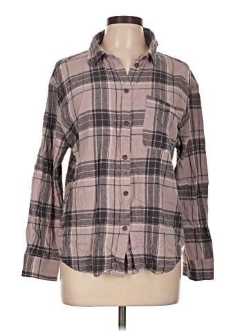 Active USA Long Sleeve Button-Down Shirt (view 1)
