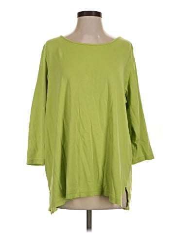 Coldwater Creek 3/4 Sleeve Top (view 1)