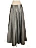JS Collections 100% Acetate Metallic Silver Formal Skirt Size 16 - photo 2