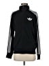 Adidas 100% Polyester Black Track Jacket Size S - photo 1