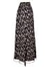 BCBGeneration 100% Polyester Animal Print Black Casual Skirt Size S - photo 2