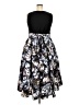 SLNY Floral Black Cocktail Dress Size 18 - photo 2