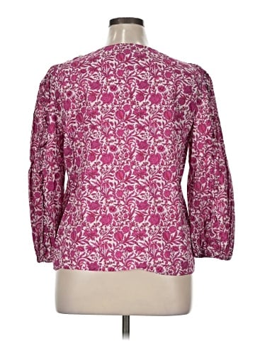 Liberty Art Fabrics for J.Crew 3/4 Sleeve Blouse (view 2)