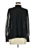 Ann Taylor 100% Polyester Black Long Sleeve Blouse Size M - photo 1