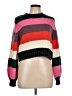 Rolla's Color Block Pink Pullover Sweater Size 10 - photo 1