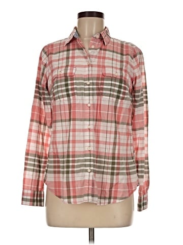 St. John's Bay Long Sleeve Button-Down Shirt (view 1)