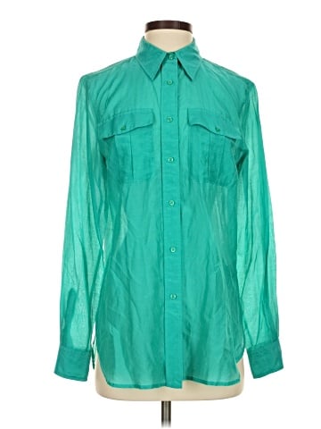 Lauren by Ralph Lauren Long Sleeve Button-Down Shirt (view 1)